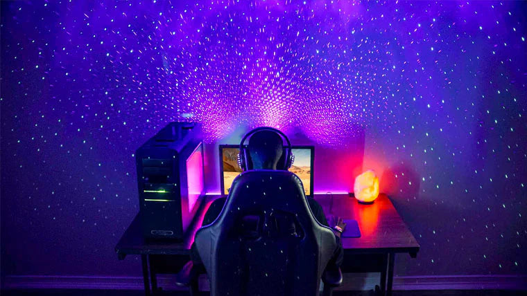 Smart lighting for gaming rooms