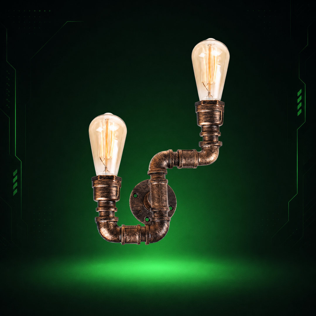 SteamPipe™ Industrial Wall Lamp