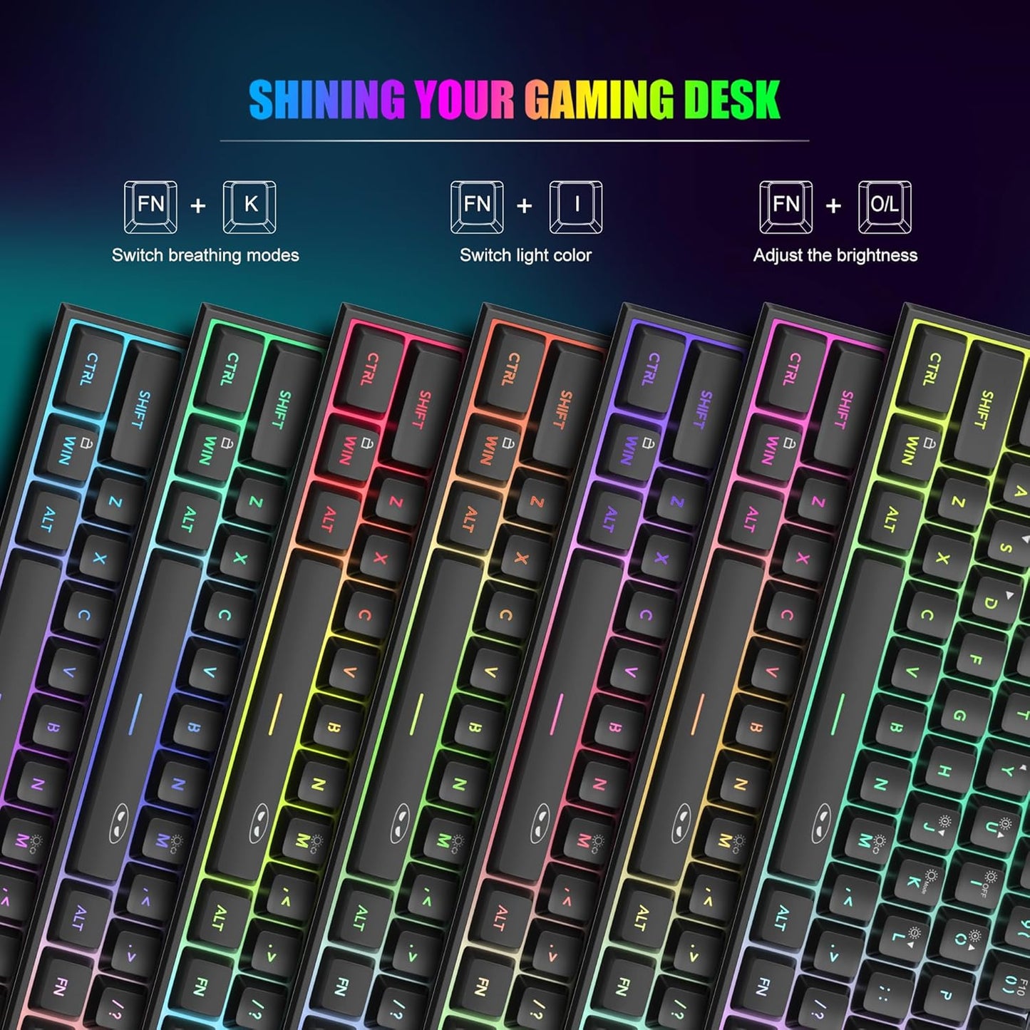 PhantomKeys™ RGB Mechanical Keyboard