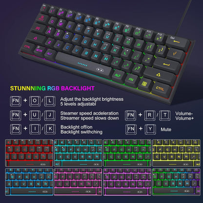 PhantomKeys™ RGB Mechanical Keyboard
